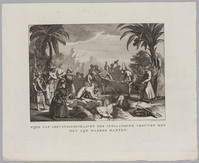 KG 07435
          <br/>
          Geschiedenis godsdiensten: begrafenis Indiase man met zijn levende vrouw
          <br/>
          <em>Philips Jacobsz., Caspar (1732-1789)</em>